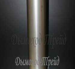Нержавеющая труба для дымохода 100 мм AISI 304 0,5 мм